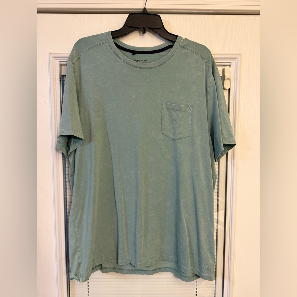 Men's Short Sleeve Pocket Tee in Seafoam Green